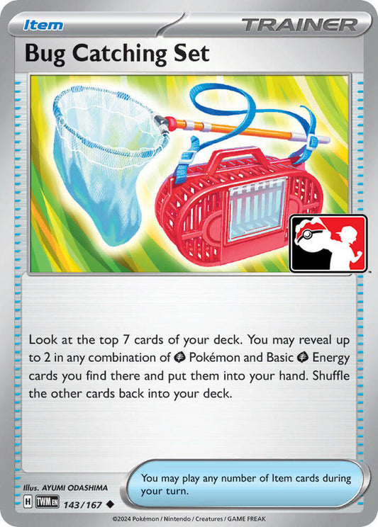 Bug Catching Set - 143/167 Uncommon Prize Pack Series Cards