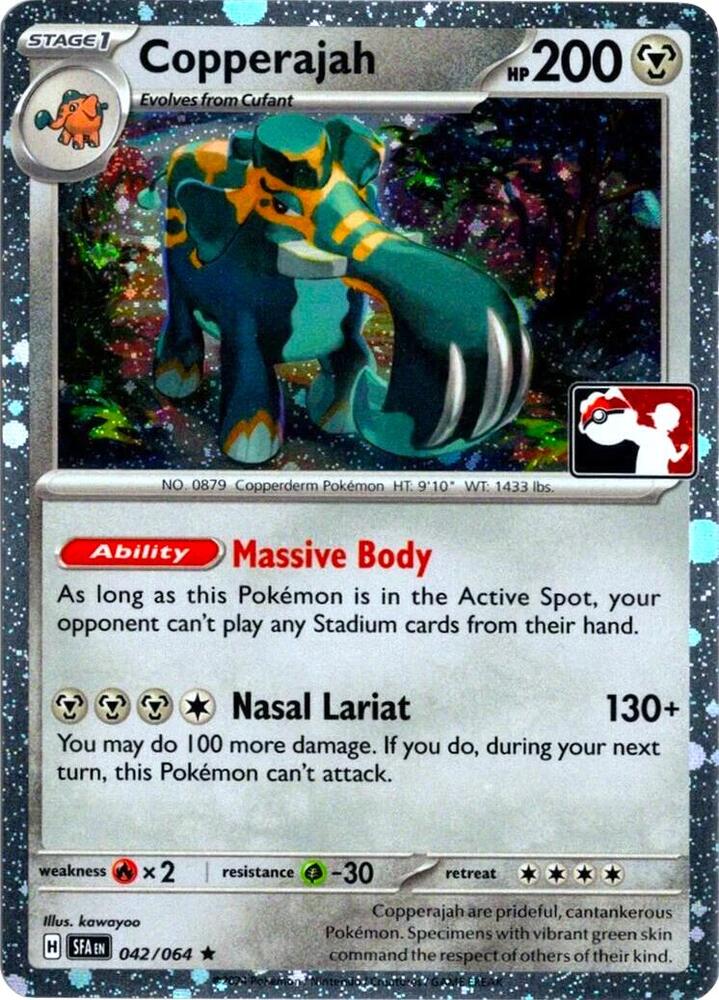 Copperajah - 042/064 (Cosmos Holo) 042/064 Rare Prize Pack Series Cards Pokémon card