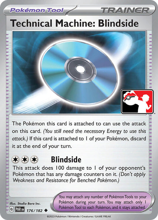 Technical Machine: Blindside 176/182 Uncommon Prize Pack Series Cards Pokémon card