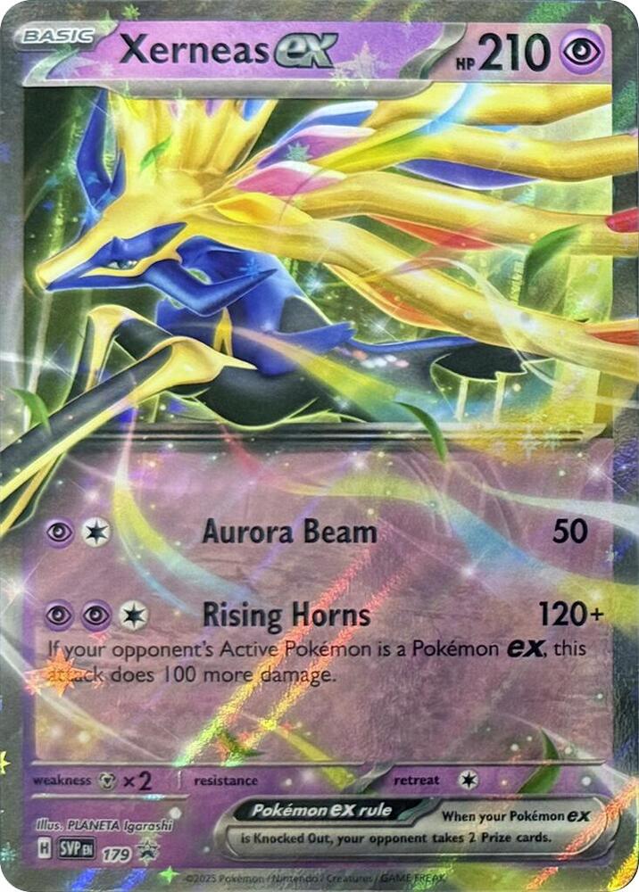 Xerneas ex - 179 - 179 Promo SV: Scarlet & Violet Promo Cards