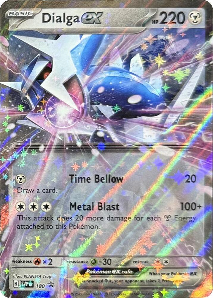 Dialga ex - 180 180 Promo Scarlet & Violet Promo Cards Pokémon card