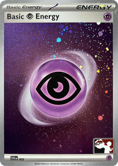 Basic Psychic Energy - 005 (Cosmos Holo) 005 Common Prize Pack Series Cards Pokémon card