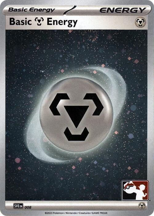 Basic Metal Energy - 008 (Cosmos Holo) 008 Common Prize Pack Series Cards Pokémon card
