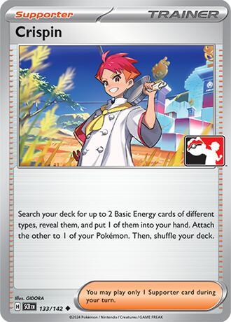 Crispin - 133/142 133/142 Uncommon Prize Pack Series Cards Pokémon card
