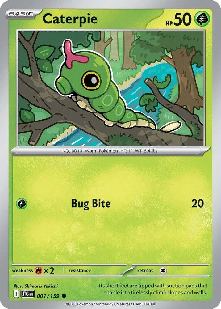 Caterpie - 001/159 Common SV09: Journey Together