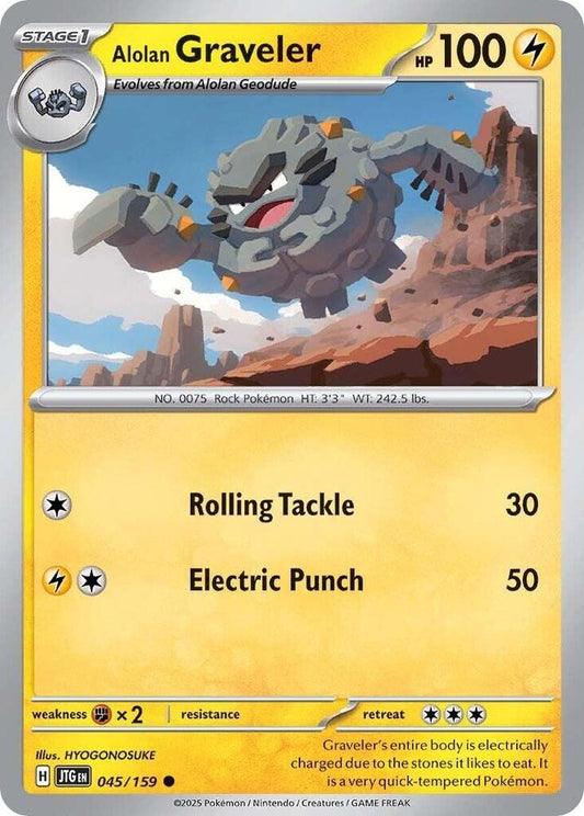 Alolan Graveler - 045/159 Common SV09: Journey Together