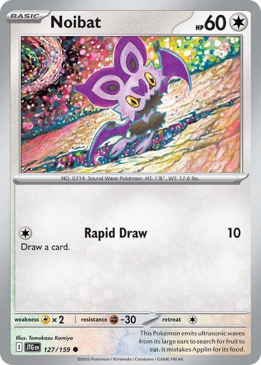 Noibat - 127/159 127/159 Common Journey Together Pokémon card