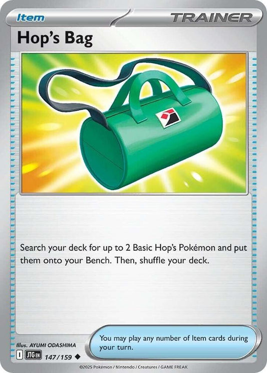 Hop's Bag 147/159 Uncommon Journey Together Pokémon card