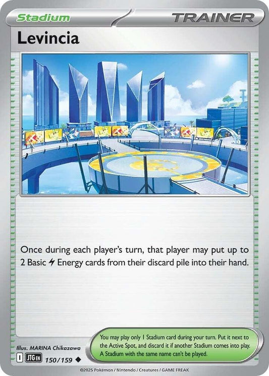 Levincia 150/159 Uncommon Journey Together Pokémon card