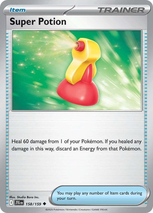 Super Potion 158/159 Uncommon Journey Together Pokémon card