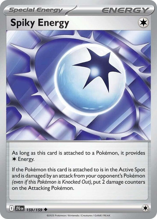 Spiky Energy - 159/159 159/159 Uncommon Journey Together Pokémon card