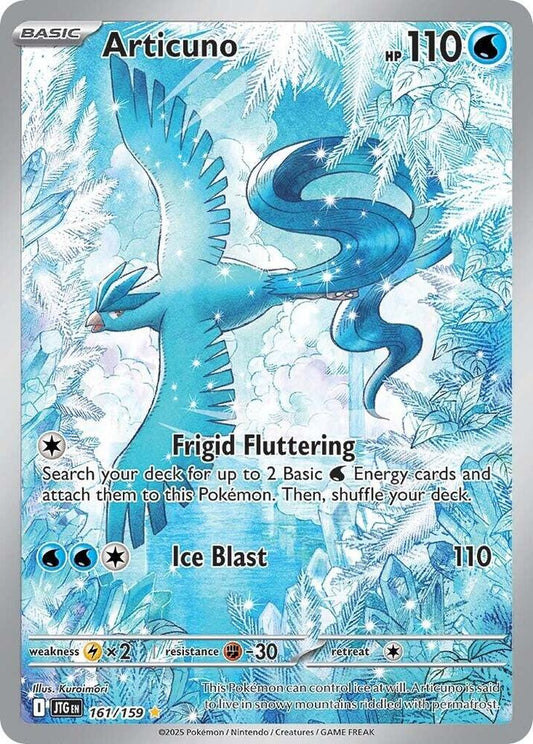 Articuno - 161/159 161/159 Illustration Rare Journey Together Pokémon card