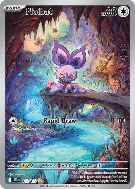 Noibat - 169/159 169/159 Illustration Rare Journey Together Pokémon card
