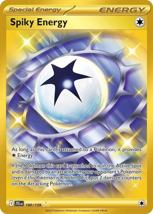 Spiky Energy - 190/159 190/159 Hyper Rare Journey Together Pokémon card