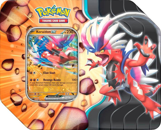 Slashing Legends Tin [Koraidon ex] Miscellaneous Cards & Products Pokémon card