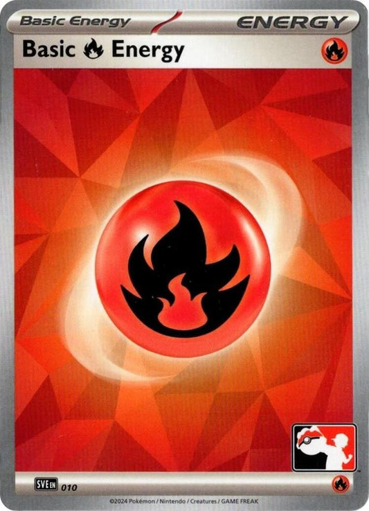Basic Fire Energy - 010 010 Common Prize Pack Series Cards Pokémon card