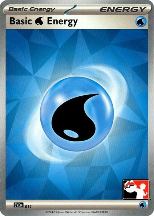 Basic Water Energy - 011 011 Common Prize Pack Series Cards Pokémon card