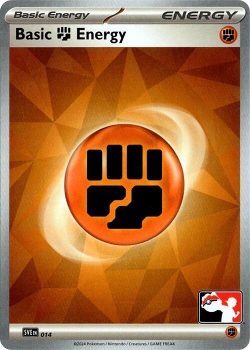 Basic Fighting Energy - 014 014 Common Prize Pack Series Cards Pokémon card