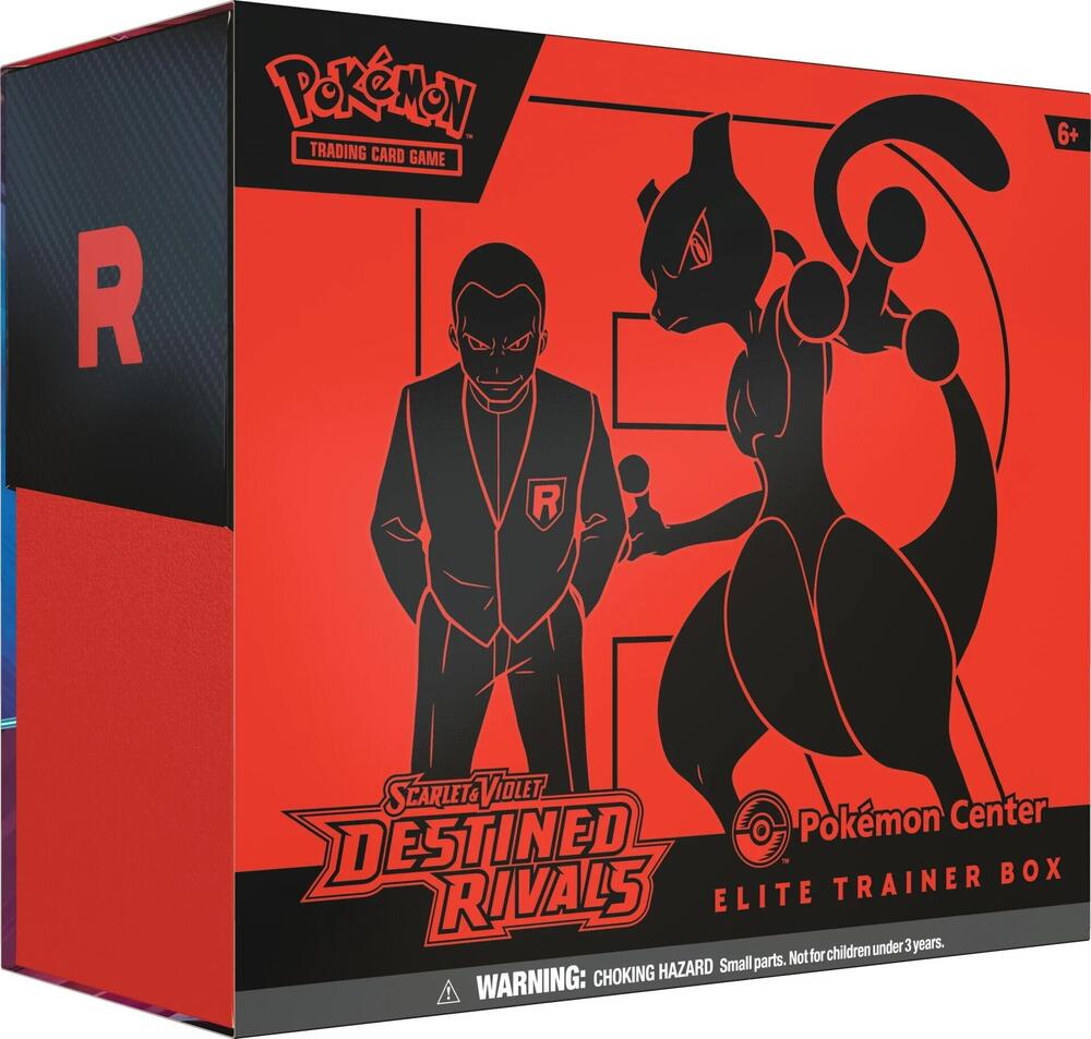 Destined Rivals Pokemon Center Elite Trainer Box (Exclusive) Pokémon card