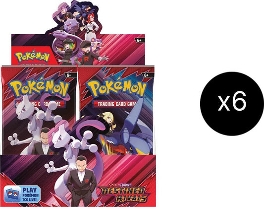 Destined Rivals Booster Box Case Pokémon card