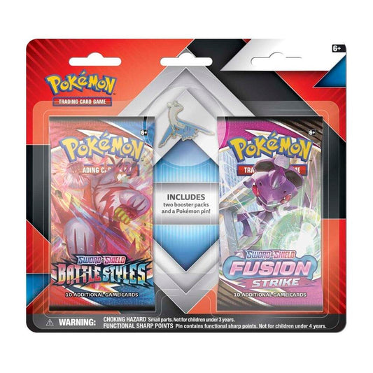 2 Booster Packs & Latios Collector's Pin Miscellaneous Cards & Products Pokémon card