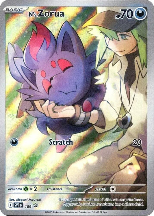 N's Zorua - 189 189 Promo Scarlet & Violet Promo Cards Pokémon card