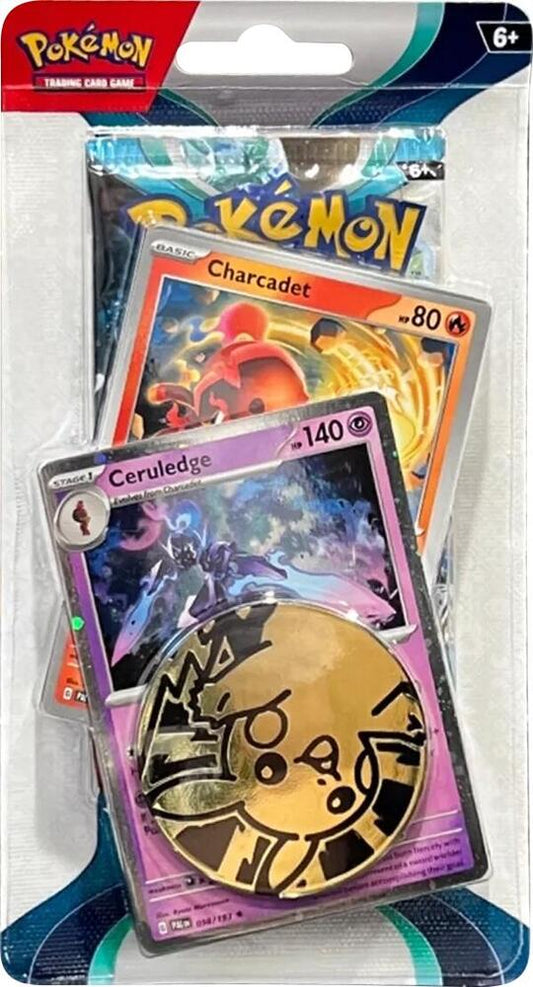 Paradox Rift Single Pack Blister [Ceruledge] Pokémon card