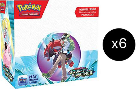 Journey Together Enhanced Booster Box Case Pokémon card