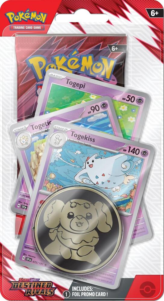 Destined Rivals Premium Checklane Blister [Togekiss] Pokémon card