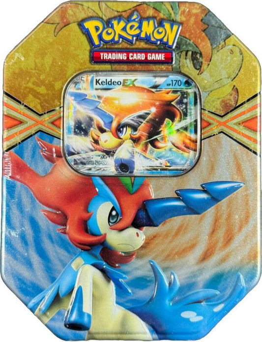 EX Tin [Keldeo] - Miscellaneous Cards & Products