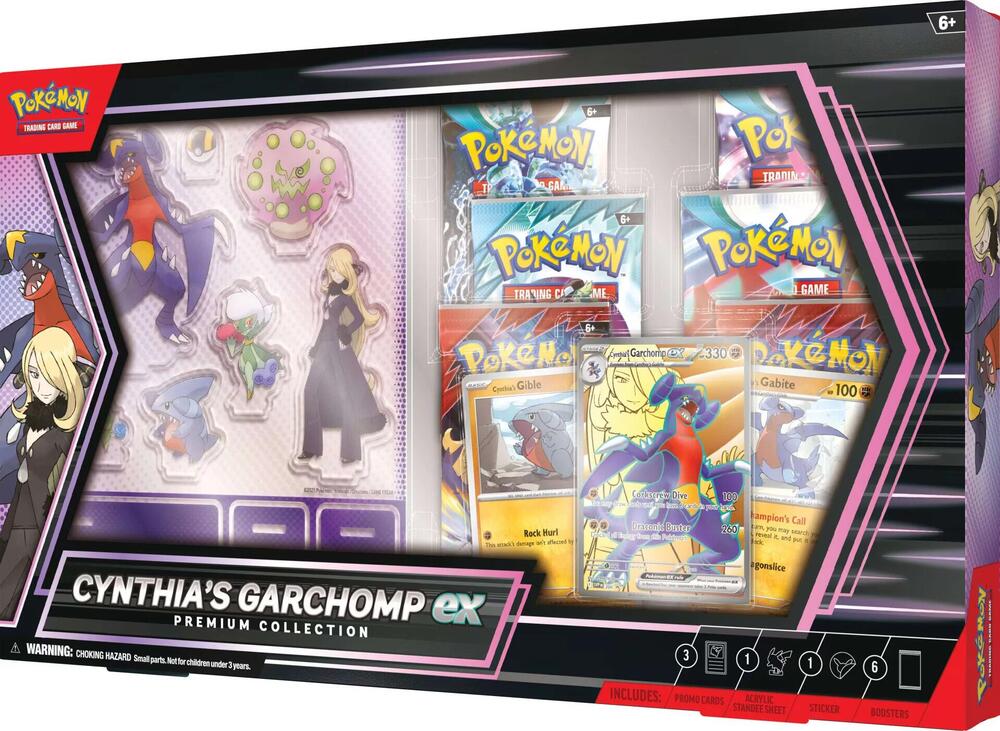 Cynthia's Garchomp ex Premium Collection Miscellaneous Cards & Products Pokémon card