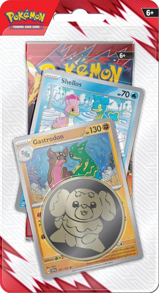 Destined Rivals Premium Checklane Blister [Gastrodon] Pokémon card