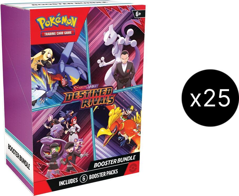 Destined Rivals Booster Bundle Case Pokémon card