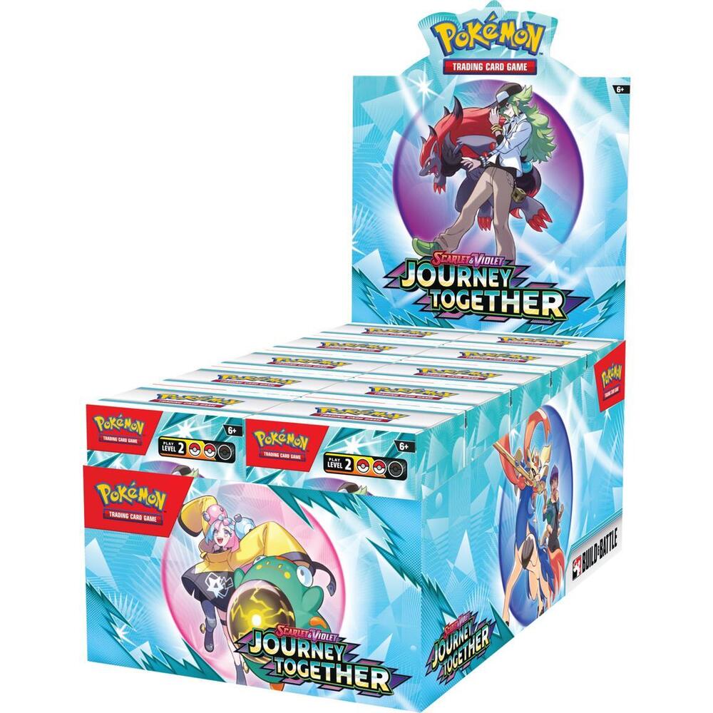Journey Together Build & Battle Box Display Pokémon card