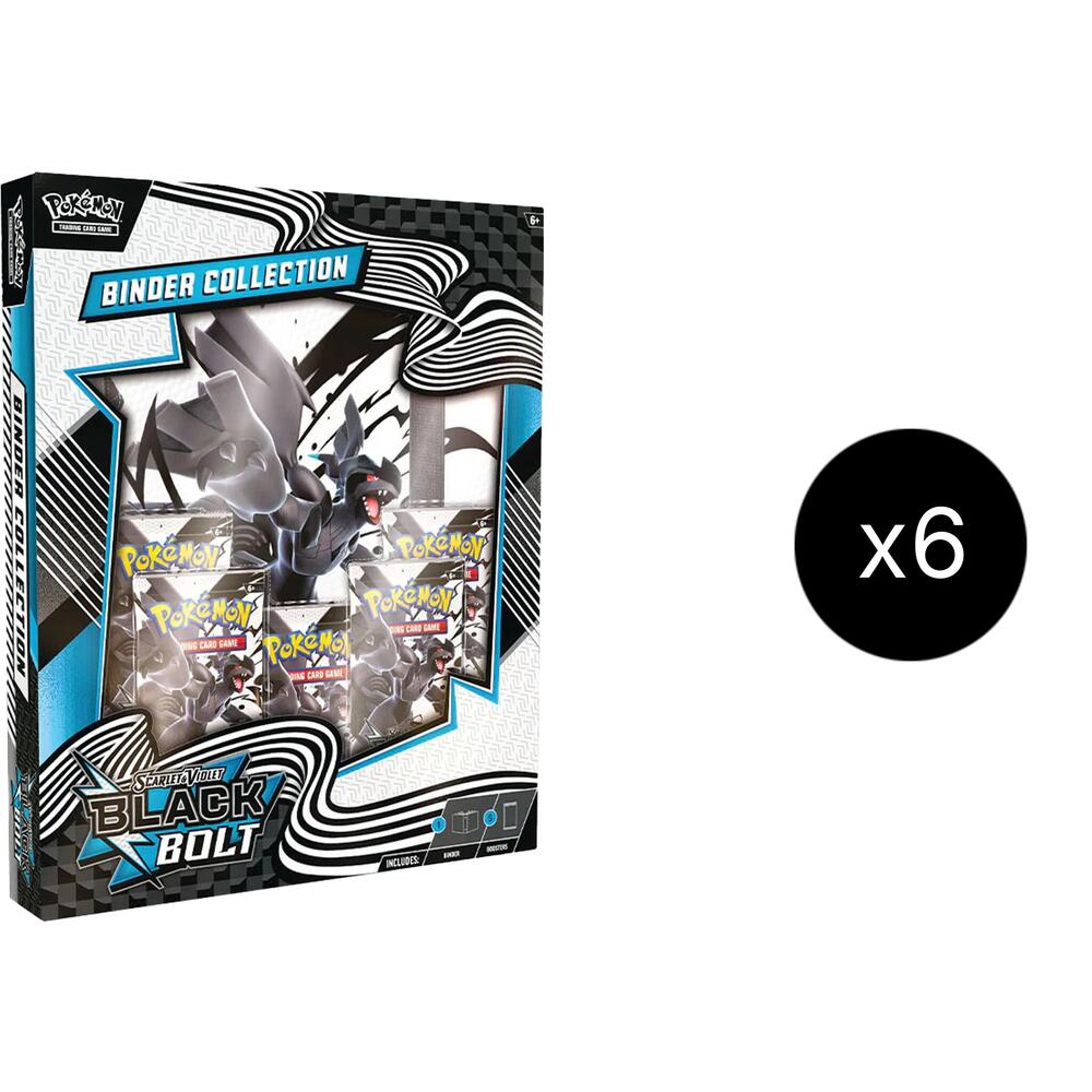Black Bolt Binder Collection Case Pokémon card