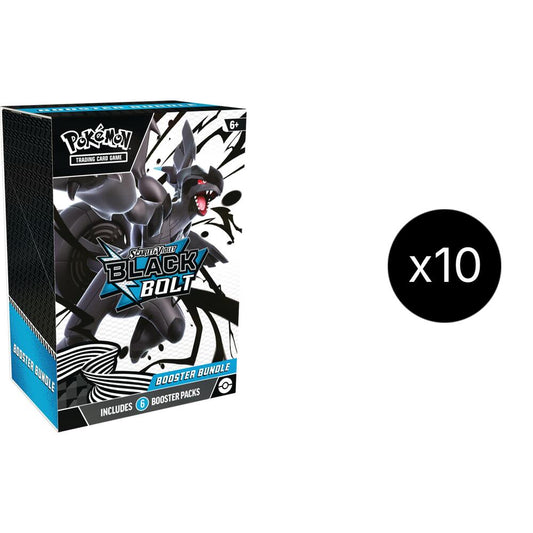 Black Bolt Booster Bundle Display Pokémon card