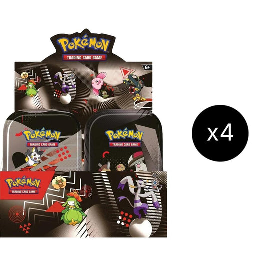 Unova Mini Tin Display Case Black Bolt Pokémon card