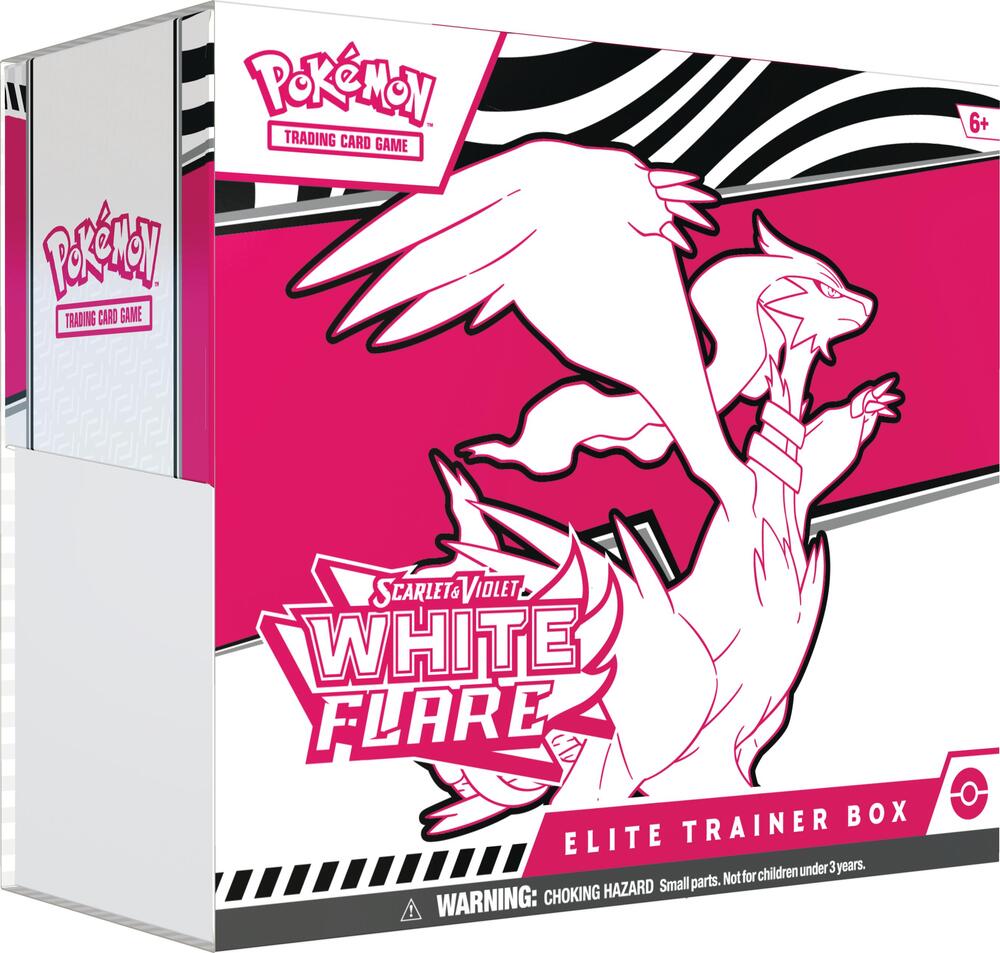 White Flare Elite Trainer Box - SV: White Flare (Seal Minor Tear)