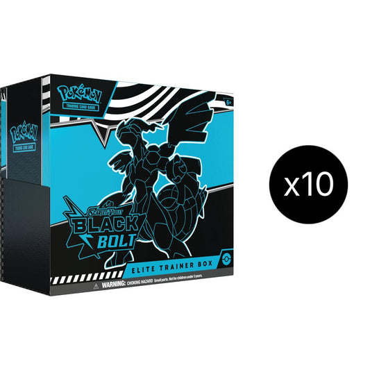 Black Bolt Elite Trainer Box Case Pokémon card