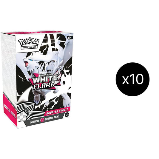 White Flare Booster Bundle Display - SV: White Flare