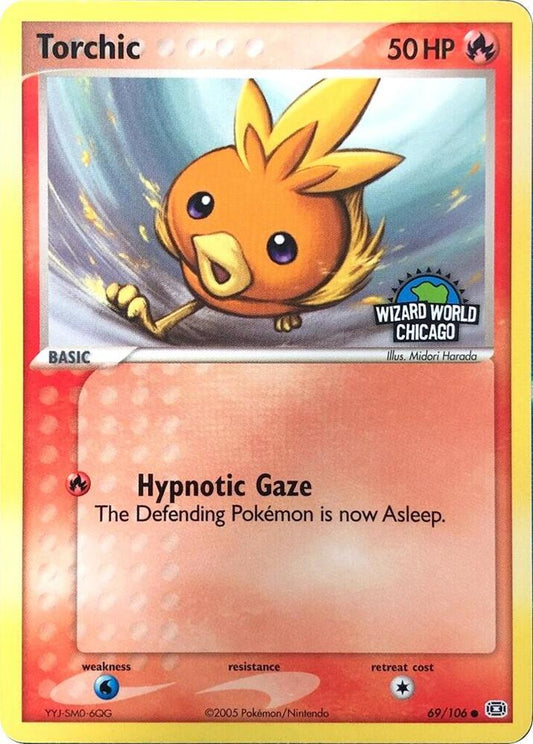 Torchic (Wizard World Chicago) - 69/106 Common Miscellaneous Cards & Products