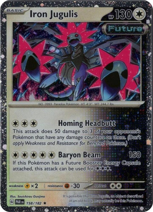 Iron Jugulis - 158/182 (Cosmos Holo) 158/182 Promo Miscellaneous Cards & Products Pokémon card