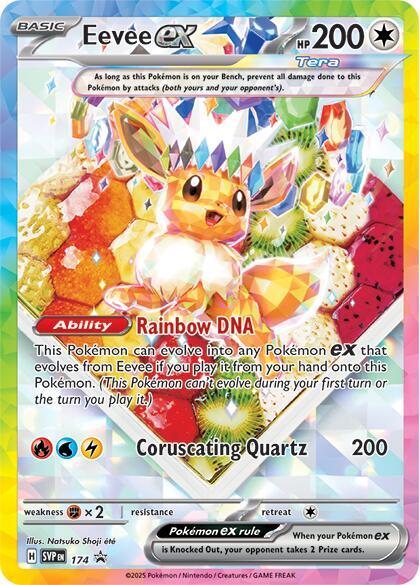 Eevee ex - 174 - 174 Promo SV: Scarlet & Violet Promo Cards