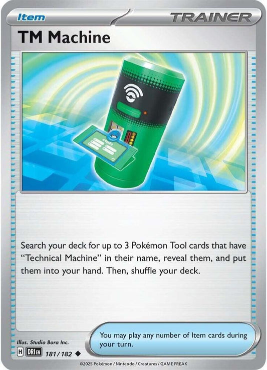 TM Machine 181/182 Uncommon Destined Rivals Pokémon card
