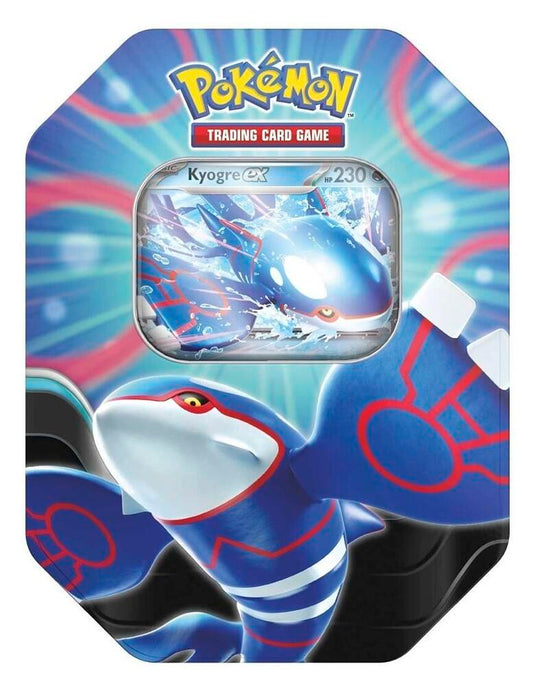 Azure Legends Tin [Kyogre ex] (International Version) - Miscellaneous Cards & Products