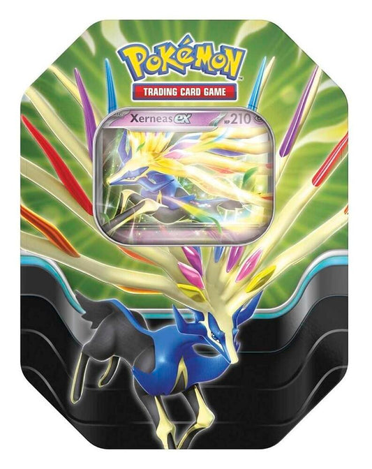 Azure Legends Tin [Xerneas ex] (International Version) Miscellaneous Cards & Products Pokémon card