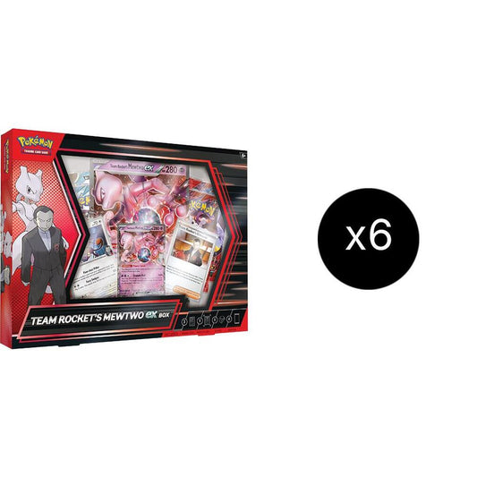 Team Rocket's Mewtwo ex Box Case Miscellaneous Cards & Products Pokémon card