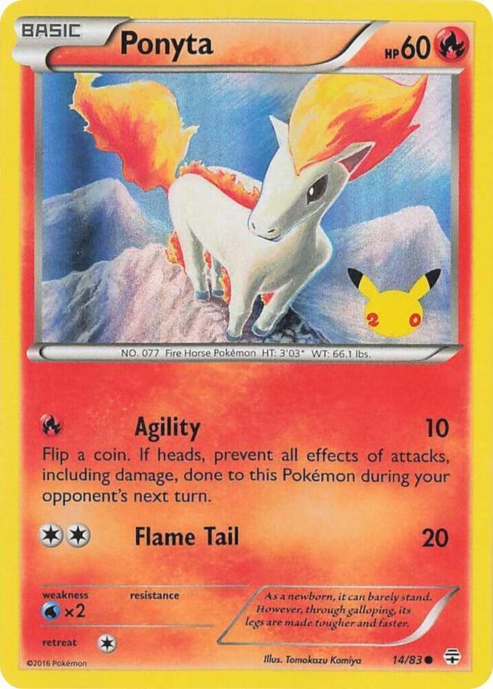 Ponyta (UK Exclusive Promo) - 014/083 Promo Miscellaneous Cards & Products