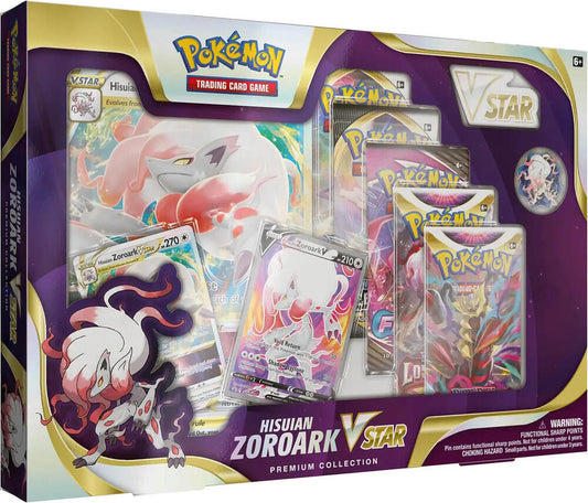 Hisuian Zoroark VSTAR Premium Collection (International Version) - SWSH11: Lost Origin