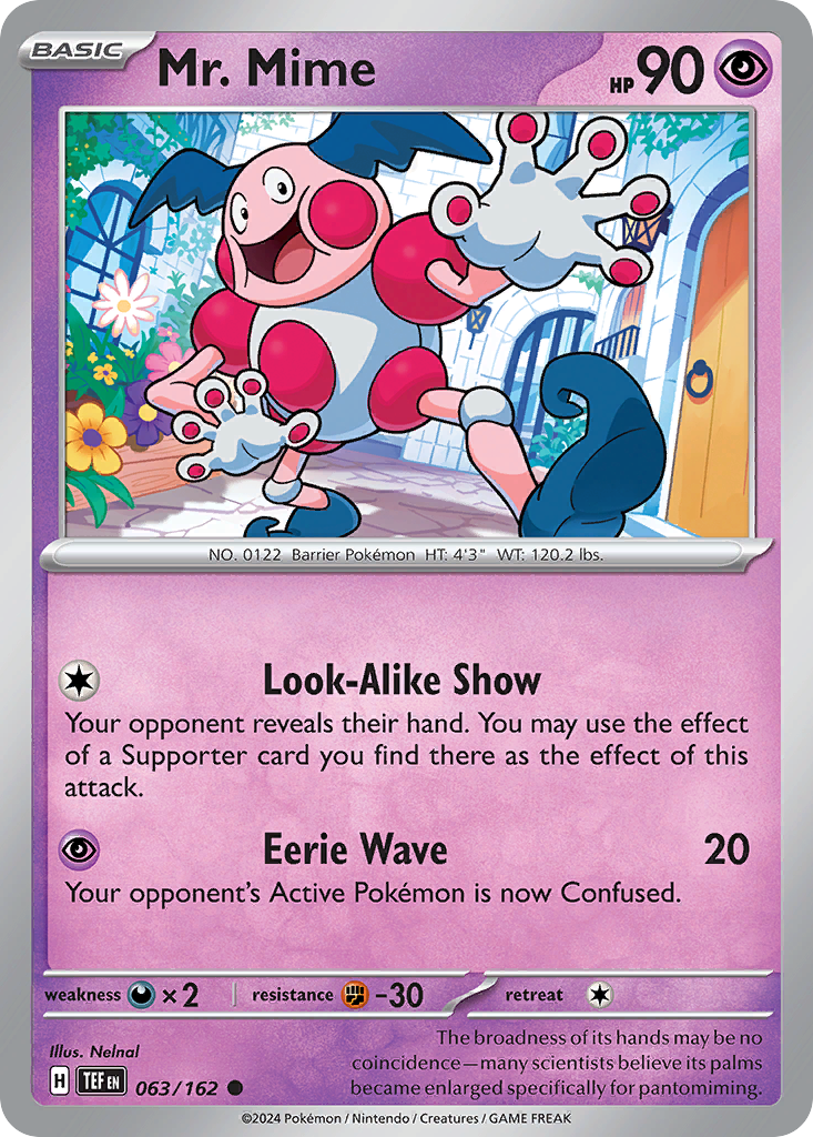 Mr. Mime 063/162 Common Temporal Forces